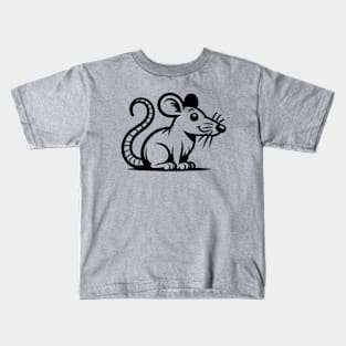 Cartoon Rat Kids T-Shirt